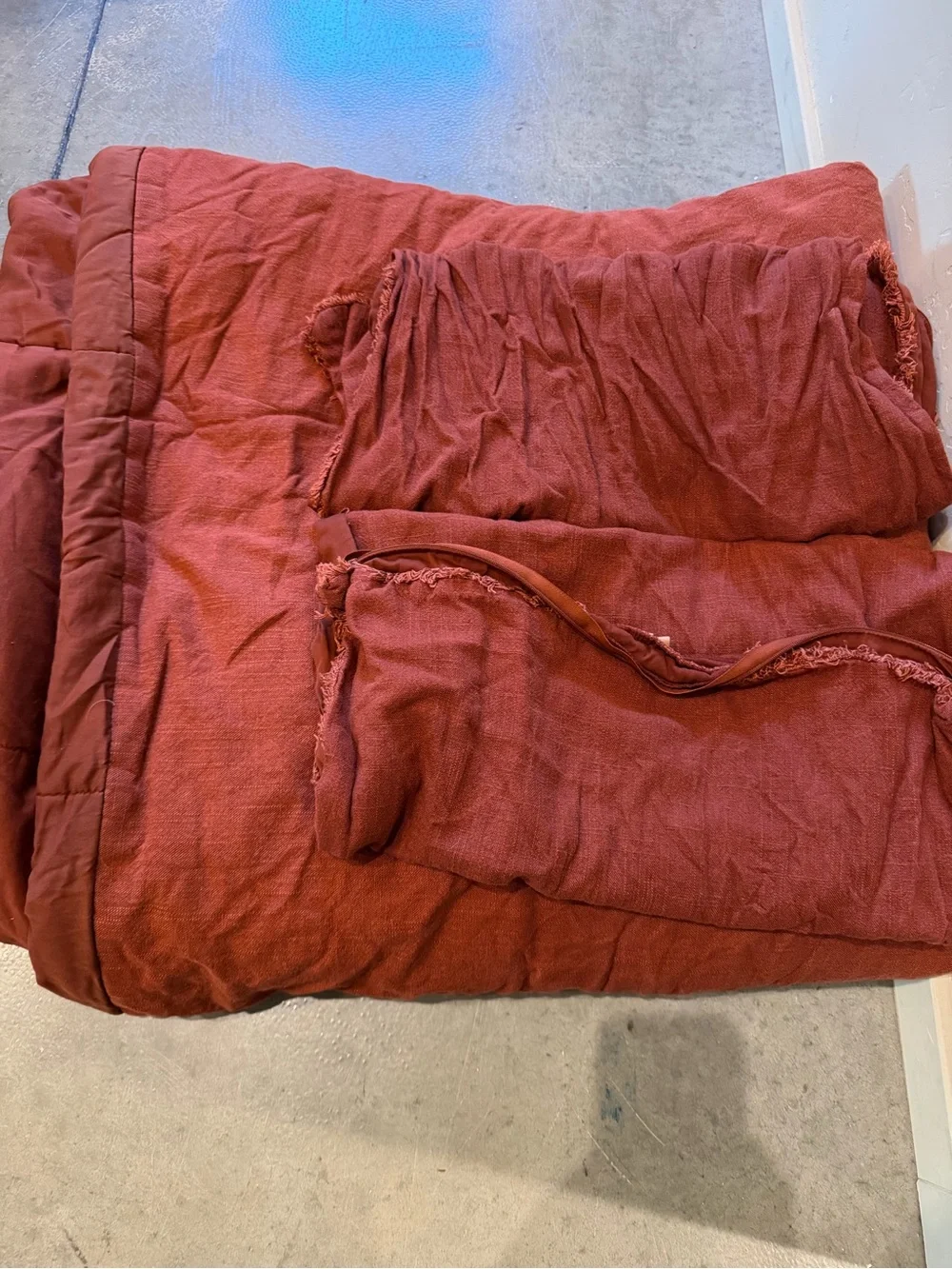 Casaluna linen blend comforter
